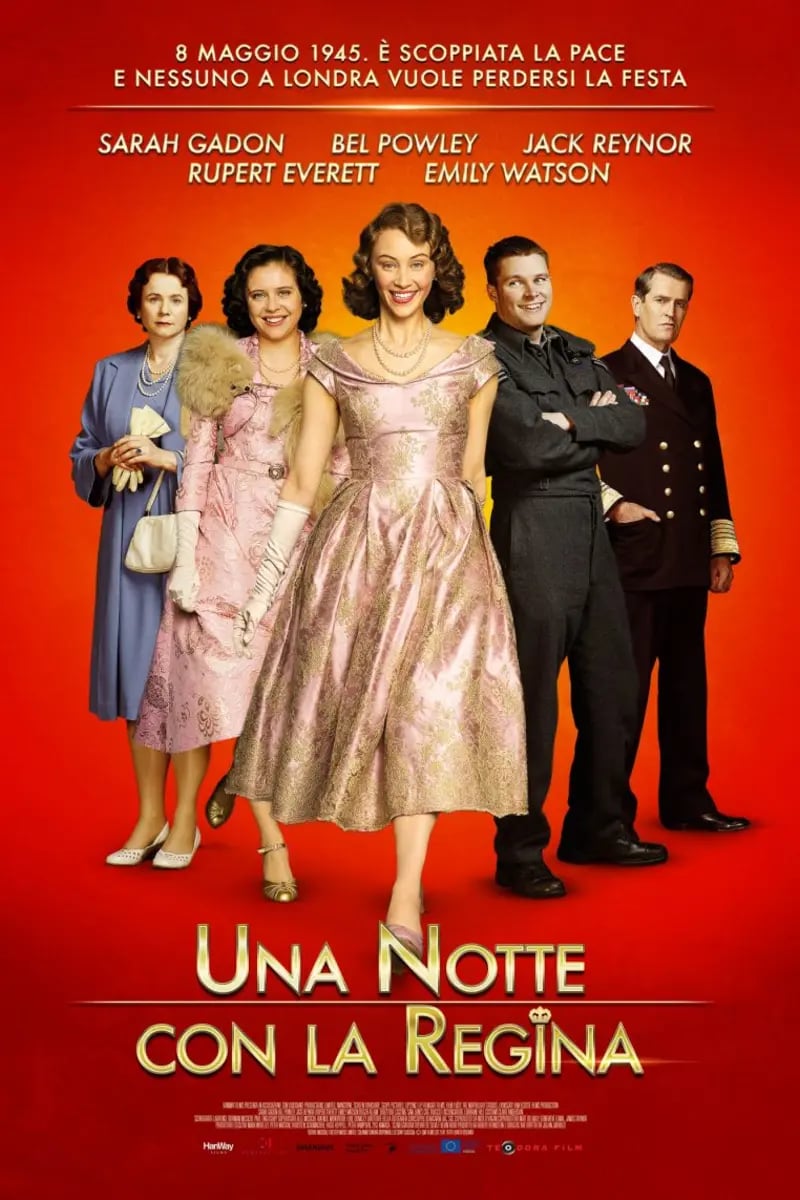 Una notte con la regina poster