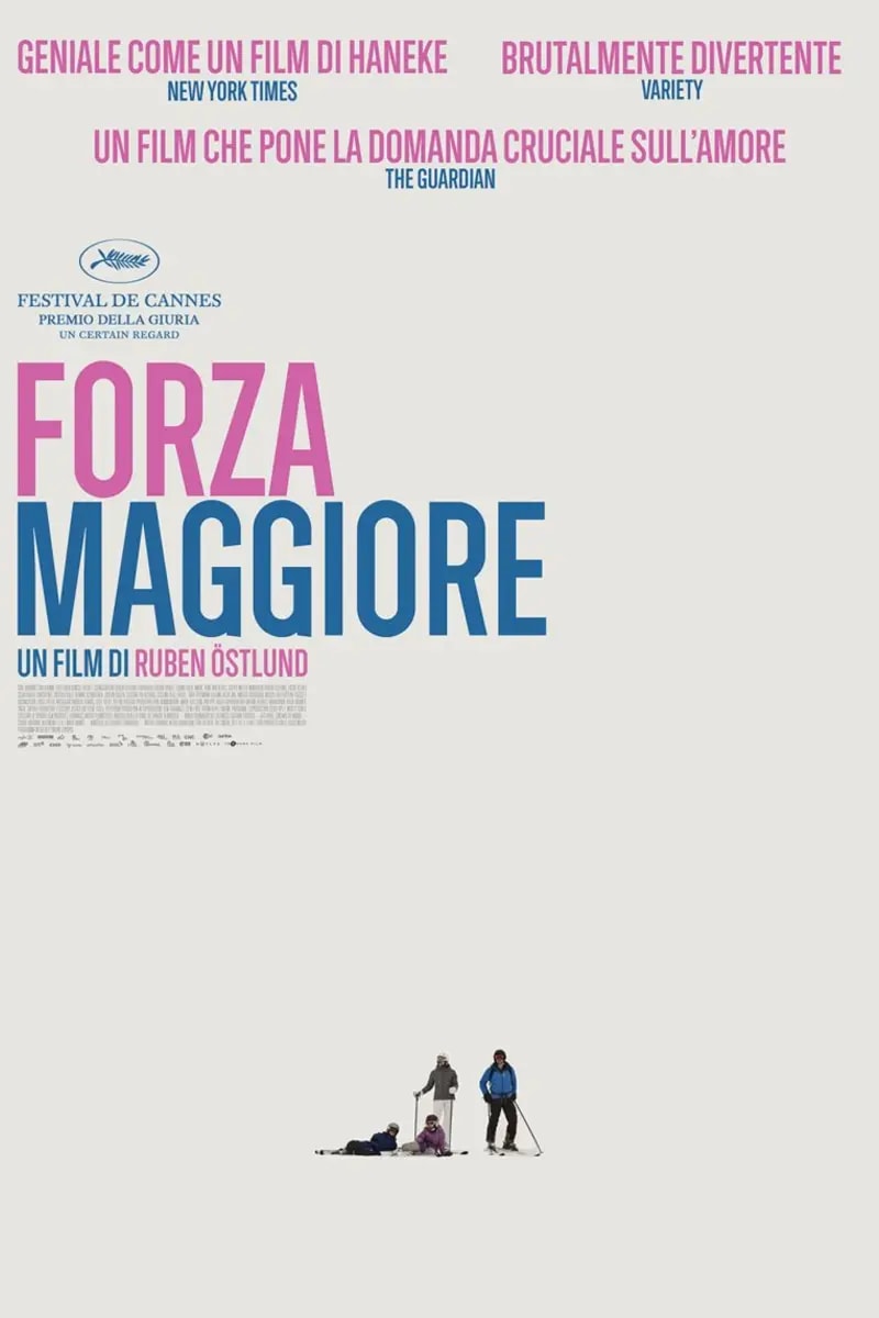 Forza maggiore poster backdrop