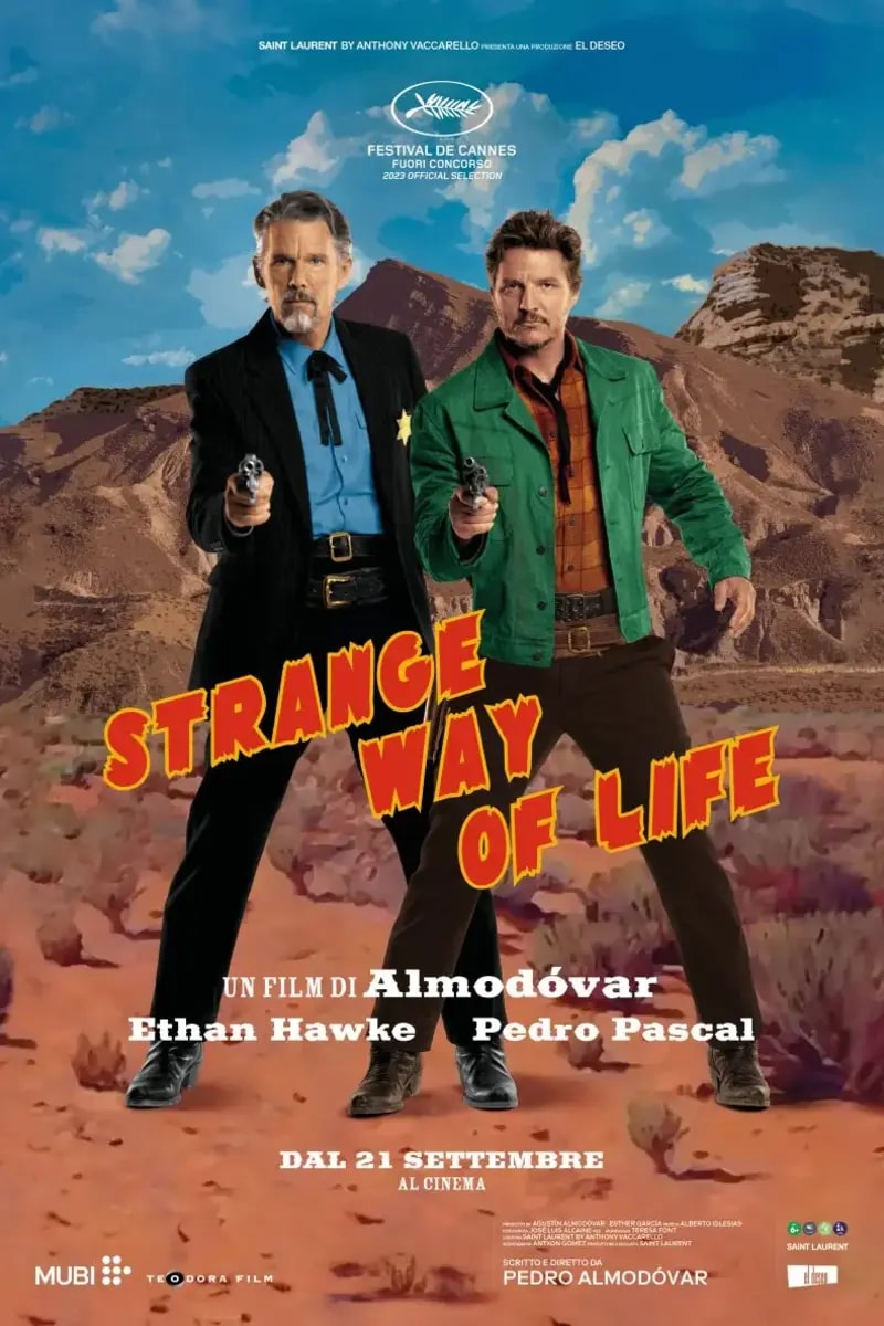 Strange Way of Life poster backdrop