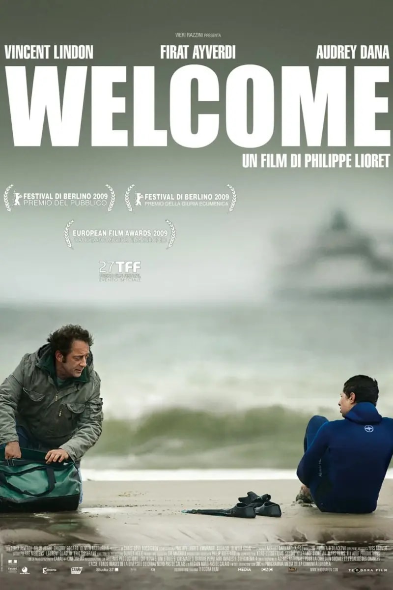 Welcome poster backdrop