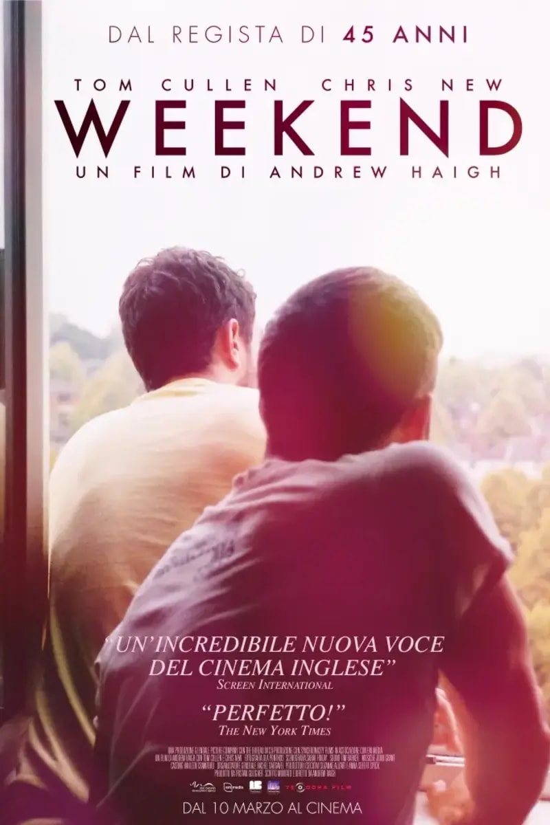 Weekend poster backdrop