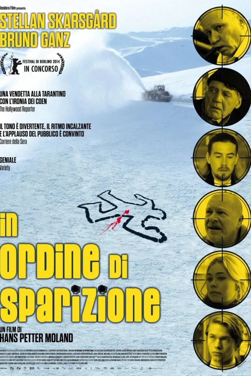 In ordine di sparizione poster backdrop