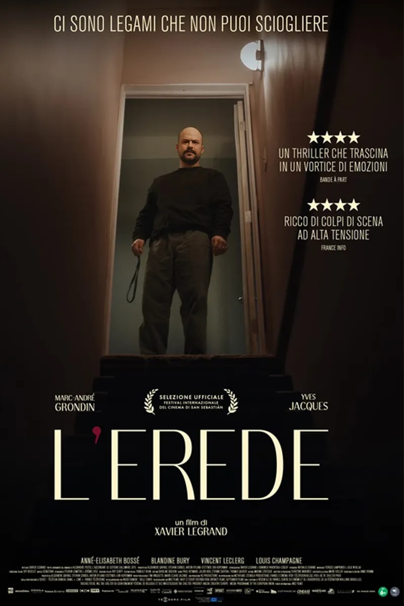 L'Erede poster backdrop