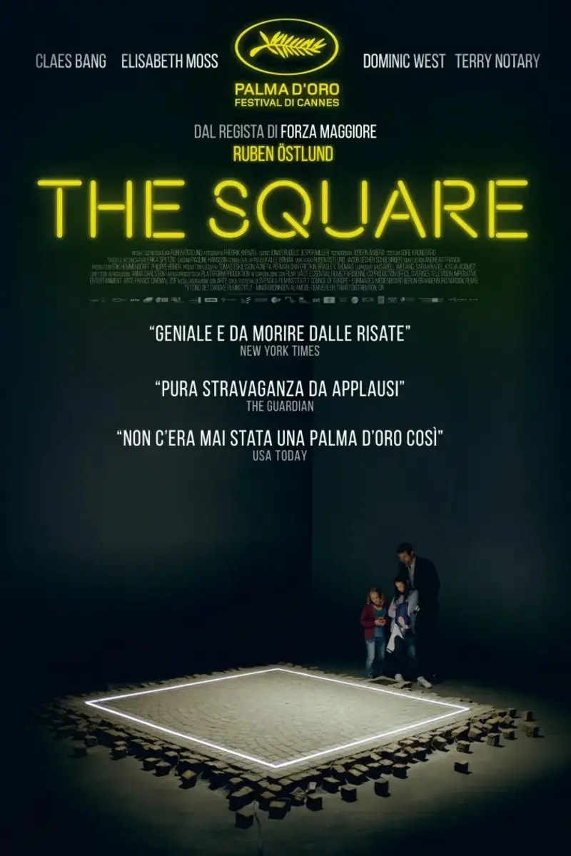 The Square poster backdrop