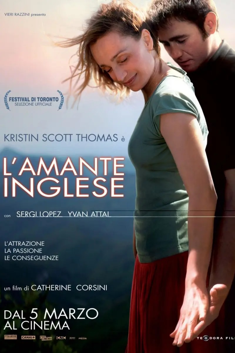 L'amante inglese poster backdrop